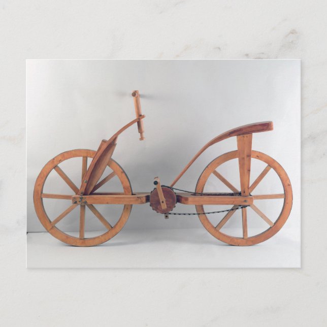 Reconstruction of da Vinci's design Postcard (Front)