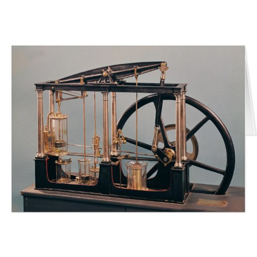 Reconstruction of James Watt's steam engine Cards (Front Horizontal)