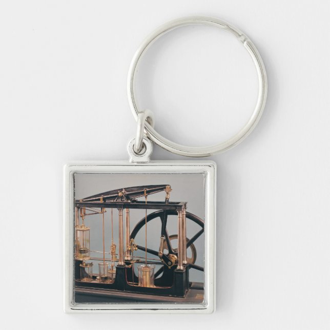 Reconstruction of James Watt's steam engine Keychain (Front)