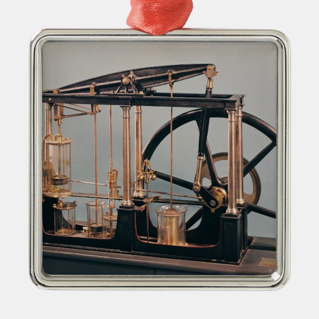 Reconstruction of James Watt's steam engine Metal Ornament (Front)