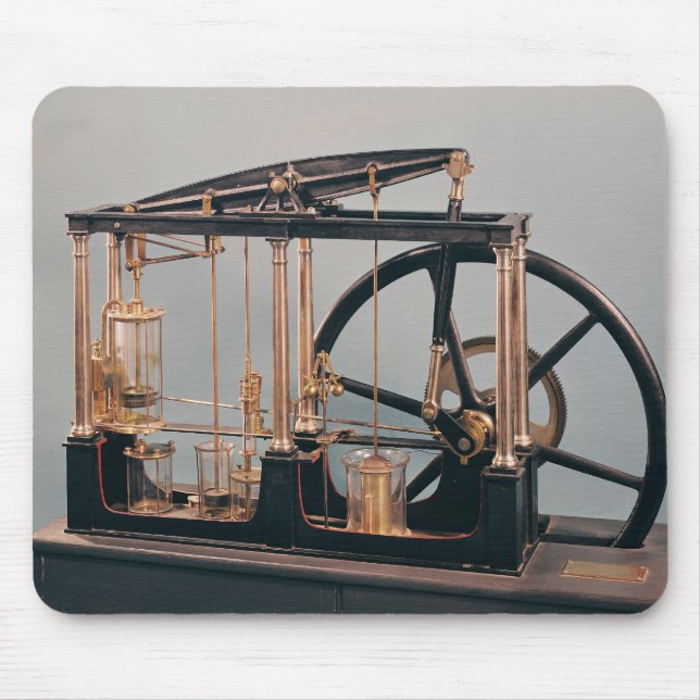 Reconstruction of James Watt's steam engine Mouse Pad (Front)