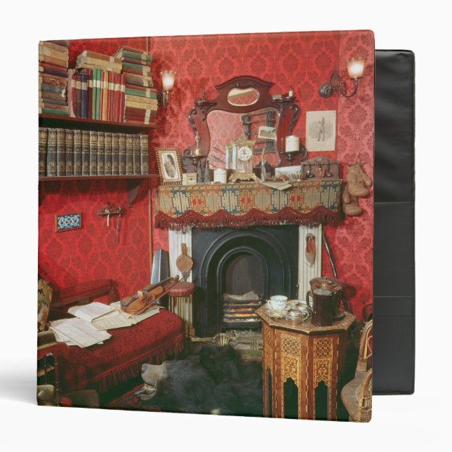 Reconstruction of Sherlock Holmes's Room Binder (Front/Inside)