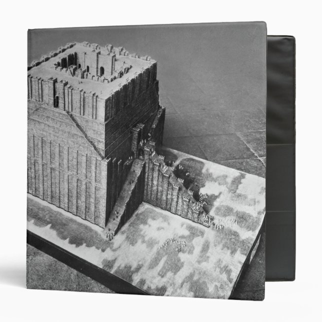Reconstruction of the Tower of Babel 3 Ring Binder (Front/Inside)