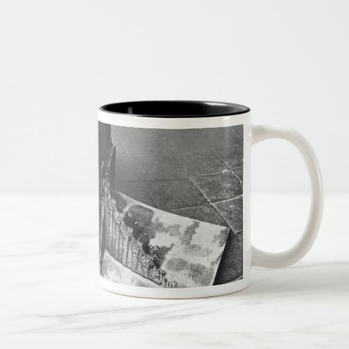 Reconstruction of the Tower of Babel Two_Tone Coffee Mug