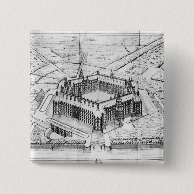 Reconstruction of Theleme Abbey Button (Front)