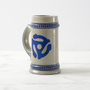 Record Adapter Beer Stein
