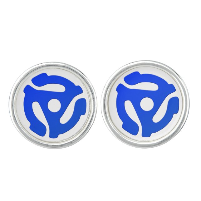 Record Adapter Cufflinks (Front)