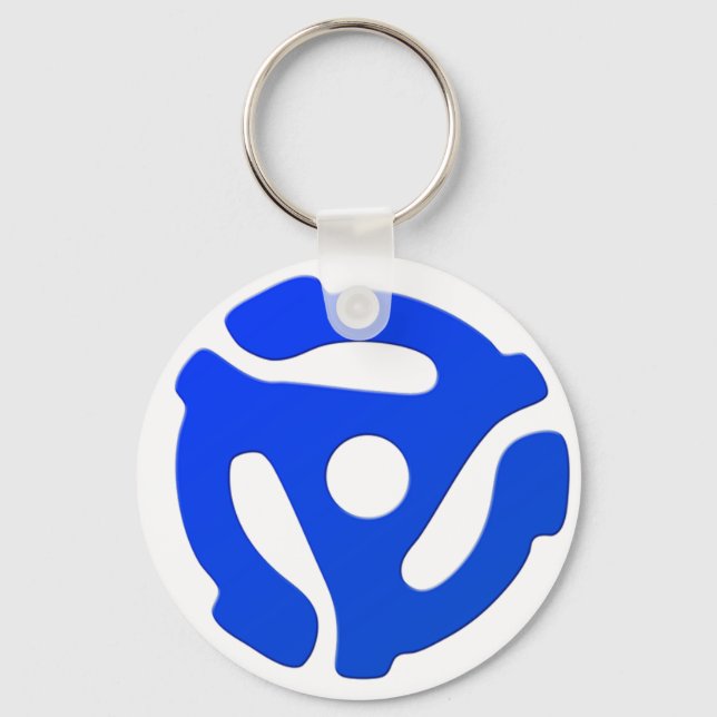 Record Adapter Keychain (Front)