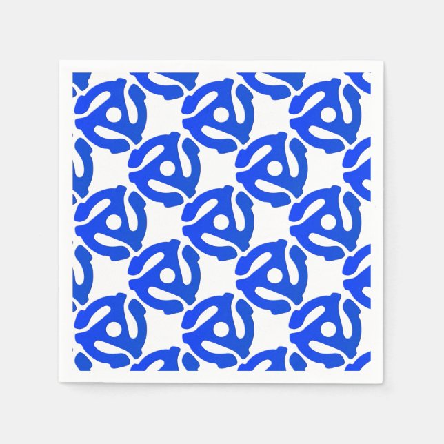 Record Adapter Paper Napkins (Front)