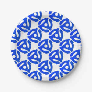 Record Adapter Paper Plates