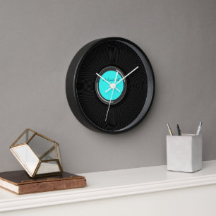 Record Album Clock