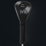 Record Album Let's Dance Monogram Golf Head Cover<br><div class="desc">Great fun look with a 33 speed album</div>
