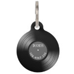 Record Album Novelty Pets Id Number And Name Pet Id Tag at Zazzle