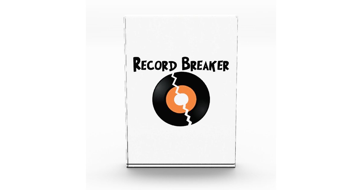 Record Breaker Award | Zazzle