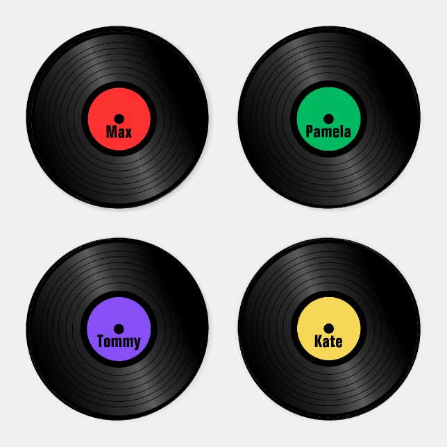 Record  coaster set (Set)