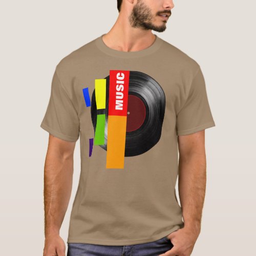 record music color bars T_Shirt