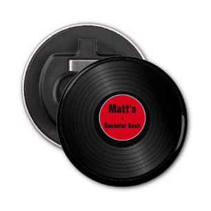 Record Personalized Bottle Opener