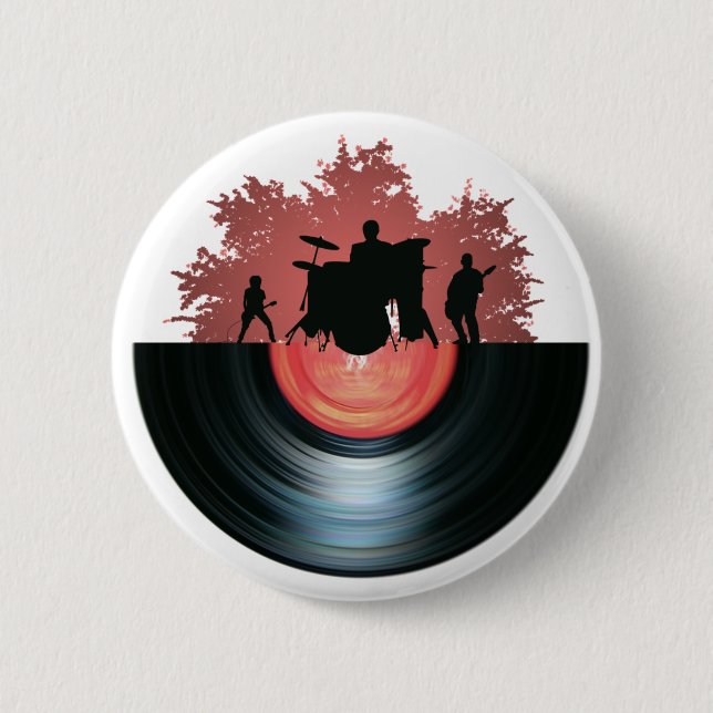 Record Pinback Button (Front)