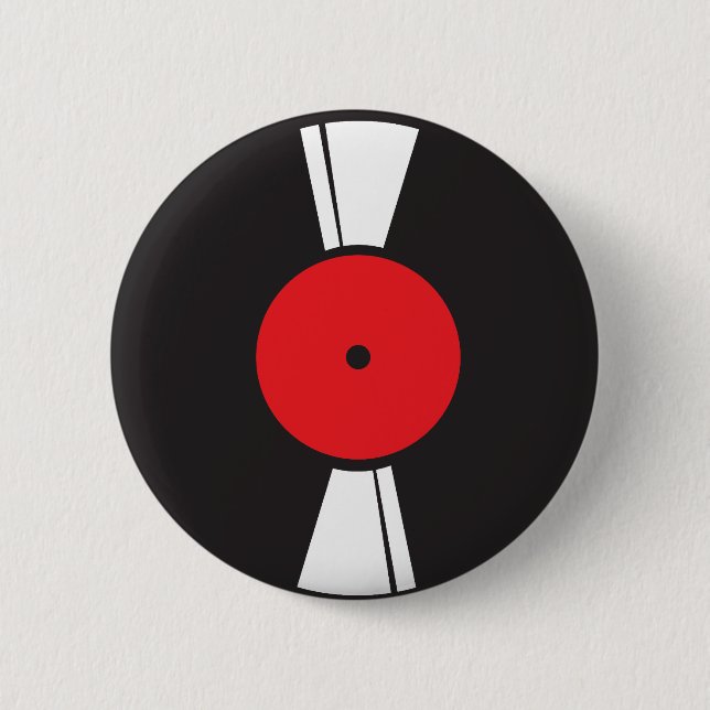 Record Pinback Button (Front)