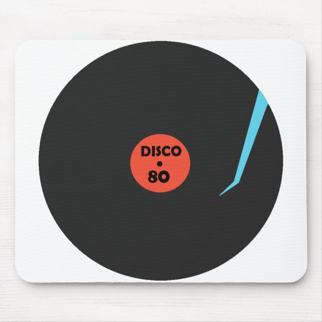 Record Plate Mouse Pad (Front)