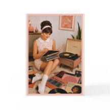 Record Player "You're Vintage!" Funny Birthday