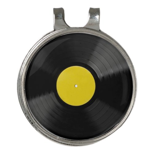 Record Vinyl Golf Hat Clip And Ball Marker