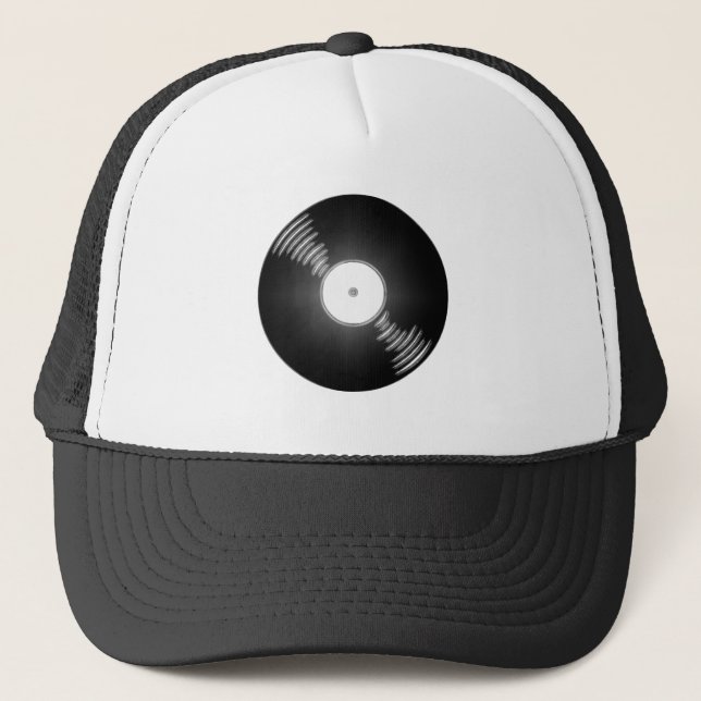 Record - You spin me right round baby Trucker Hat (Front)