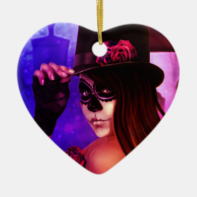 Recordando los Muertos Ornament (Front)