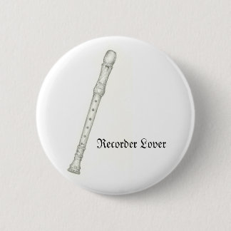 Recorder Lover Button