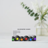 Recording- Music Business Card (Standing Front)