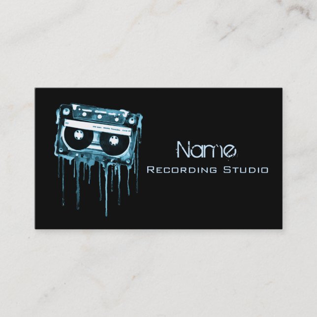 Recording Studio Business Card (Front)