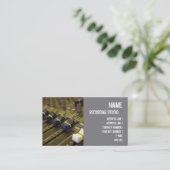 Recording Studio Business Card (Standing Front)