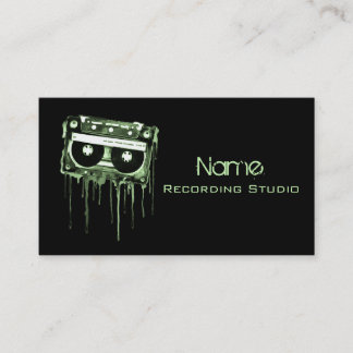 Recording Studio Business Card