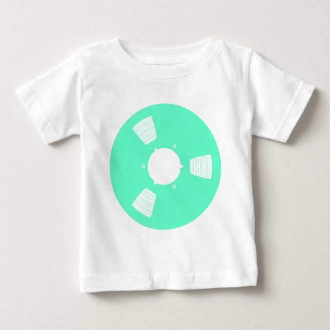 Recording Tape Spool Baby T-Shirt (Front)
