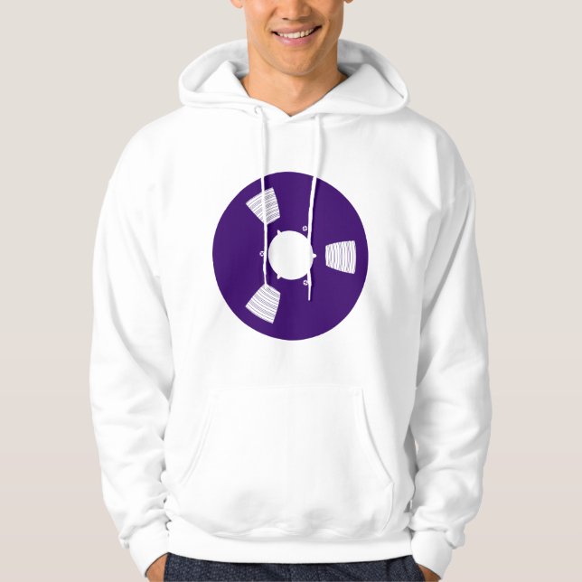 Recording Tape Spool Hoodie (Front)