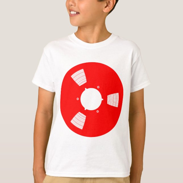 Recording Tape Spool T-Shirt (Front)