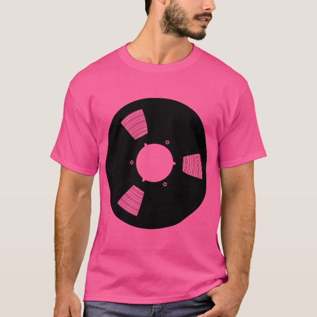 Recording Tape Spool T-Shirt (Front)