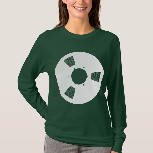 Recording Tape Spool T-Shirt (Front)