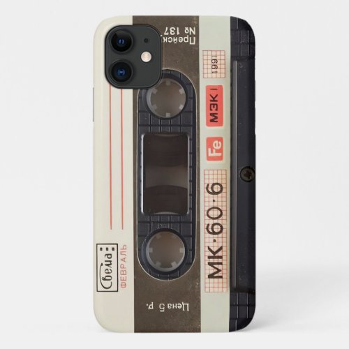 Recording Tape Vintage Iphone Case