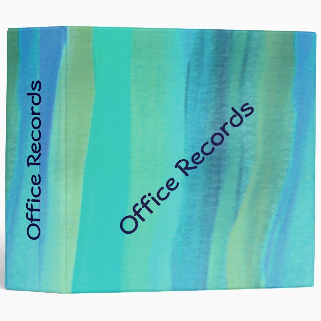 Records Binder (Front/Spine)