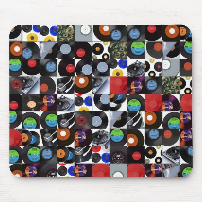 records mouse pad (Front)