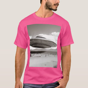 Recovered Ufo Flight Test Nevada Desert T-Shirt