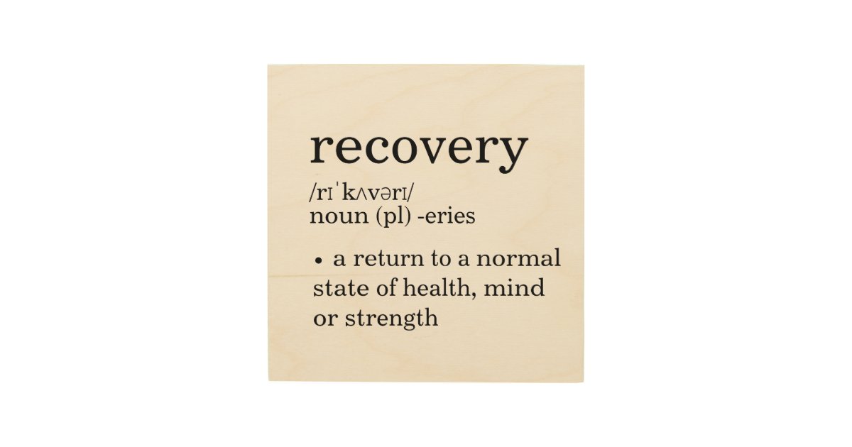 recovery definition clean sober 12 step home decor ...