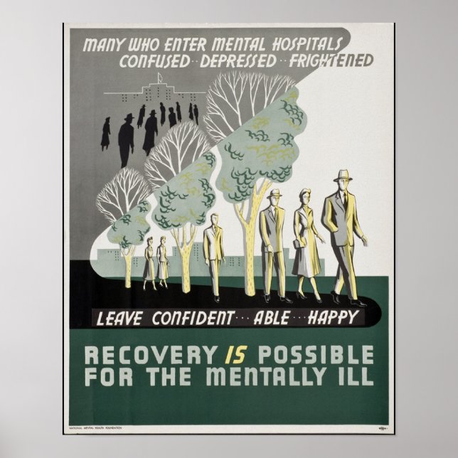 Recovery is Possible for the Mentally Ill Poster (Front)