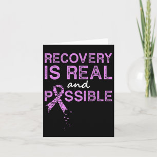Recovery Is Real And Possible End Addiction Overco Card