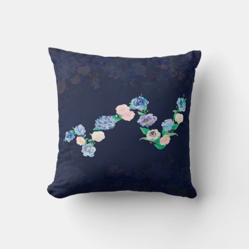 Recovery isnt Linear Throw Pillow