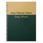 Recovery Journal Notebook Na Aa  Personalized Name at Zazzle