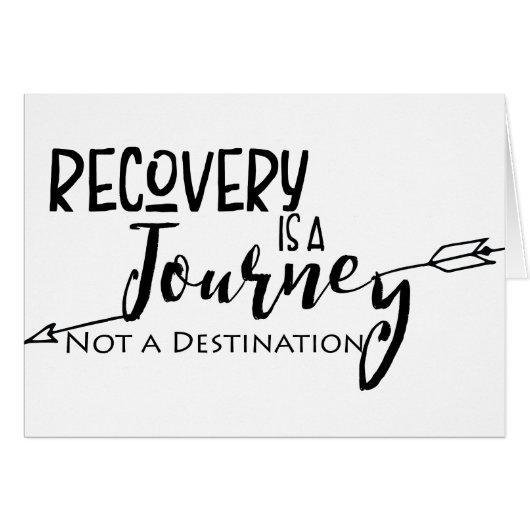 Recovery Journey Arrow Cards (Front Horizontal)