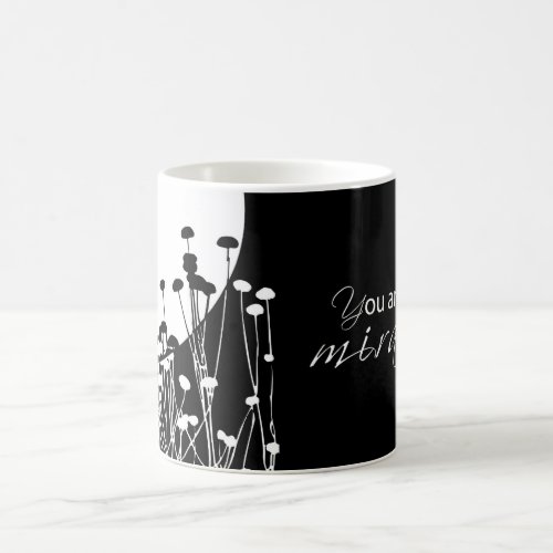 Recovery Miracle Black and White Coffee Mug
