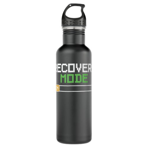 Recovery Mode On Get Well Gifts Funny Injurys Stainless Steel Water Bottle